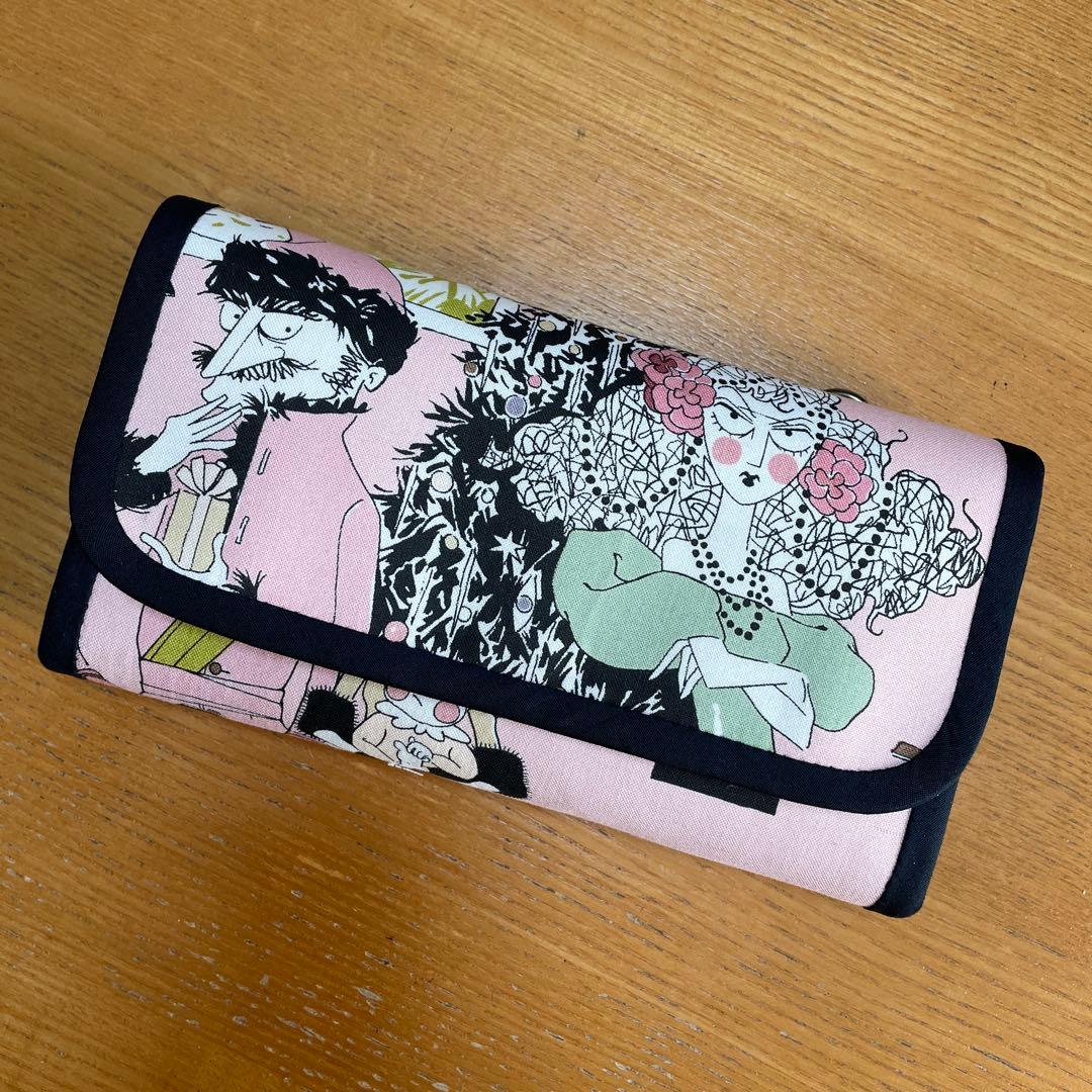 ラスト 長財布 やりくり財布 ハンドメイド 激レア生地 アレキサンダー