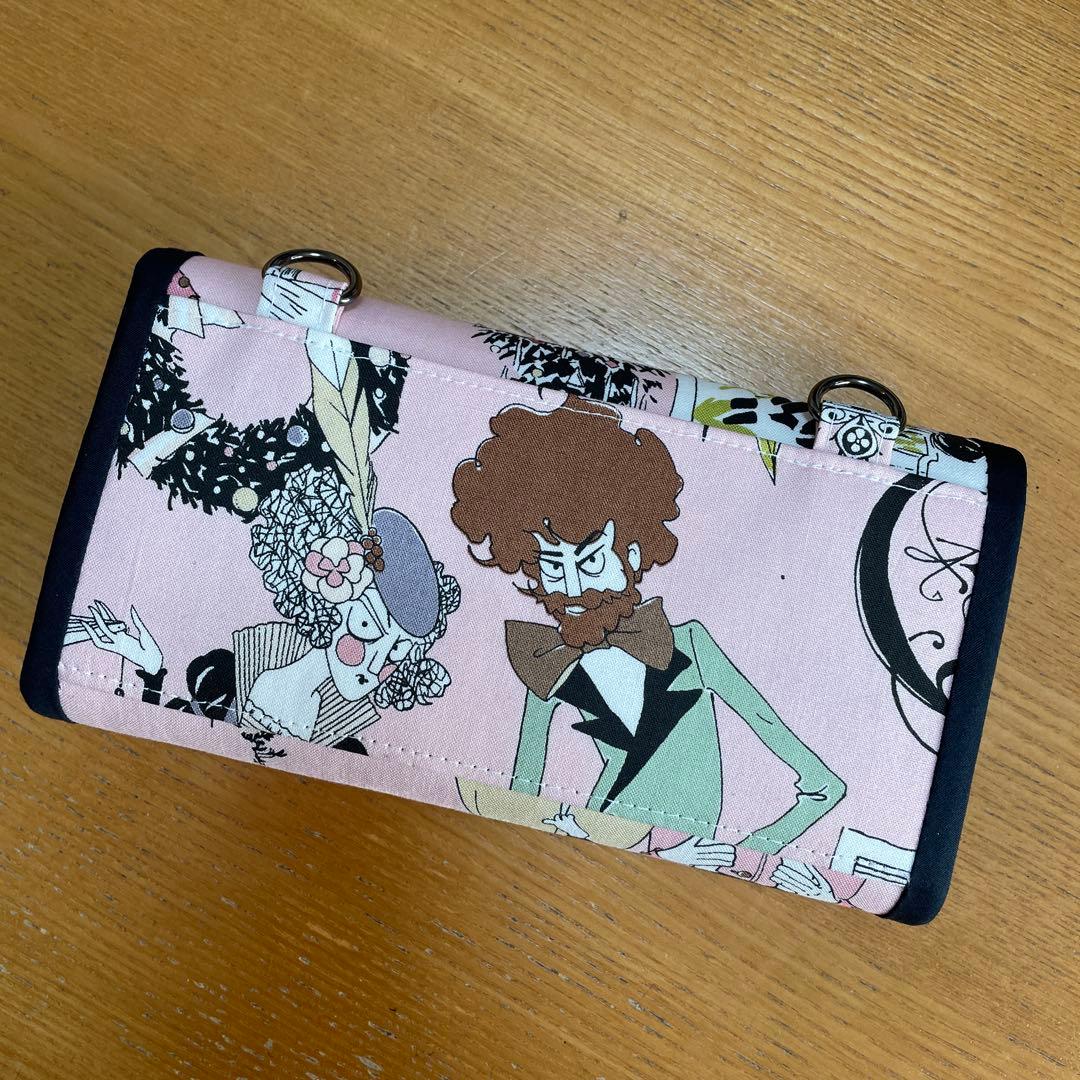 ラスト 長財布 やりくり財布 ハンドメイド 激レア生地 アレキサンダー