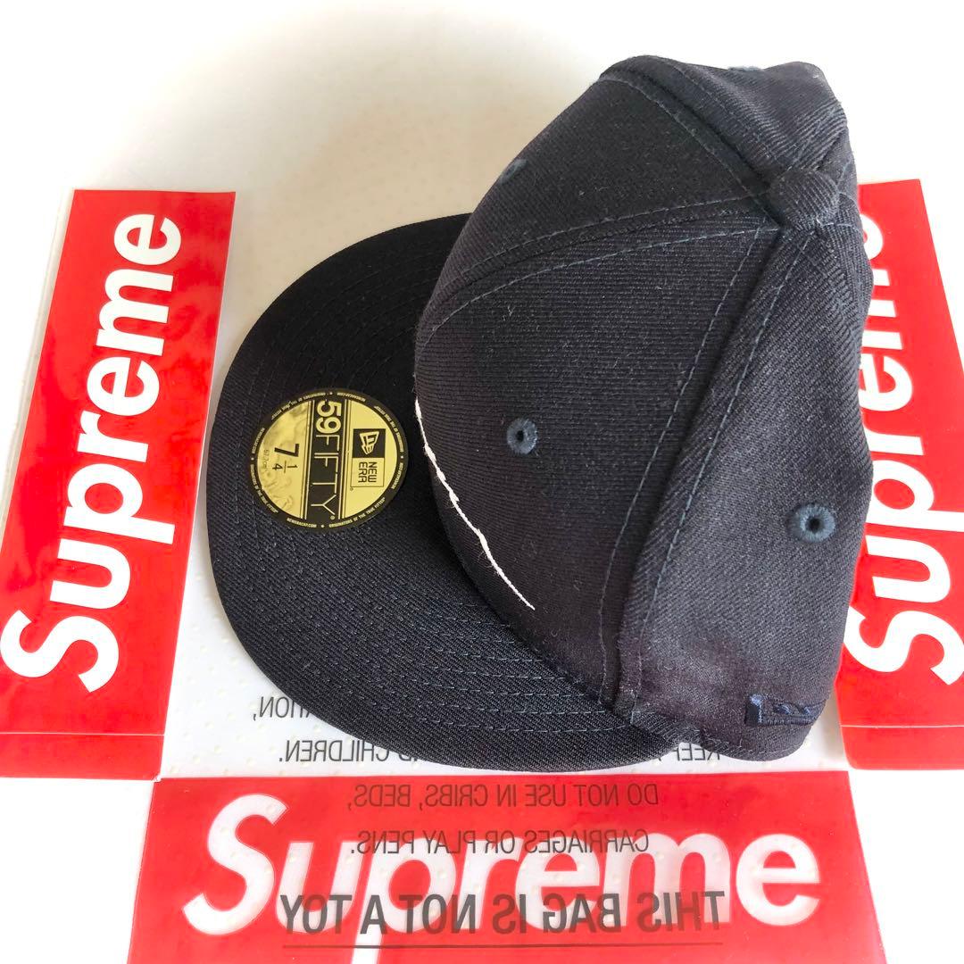 ⚠️2回使用品⚠️ シュプリームベースボールキャップ帽子キャップ