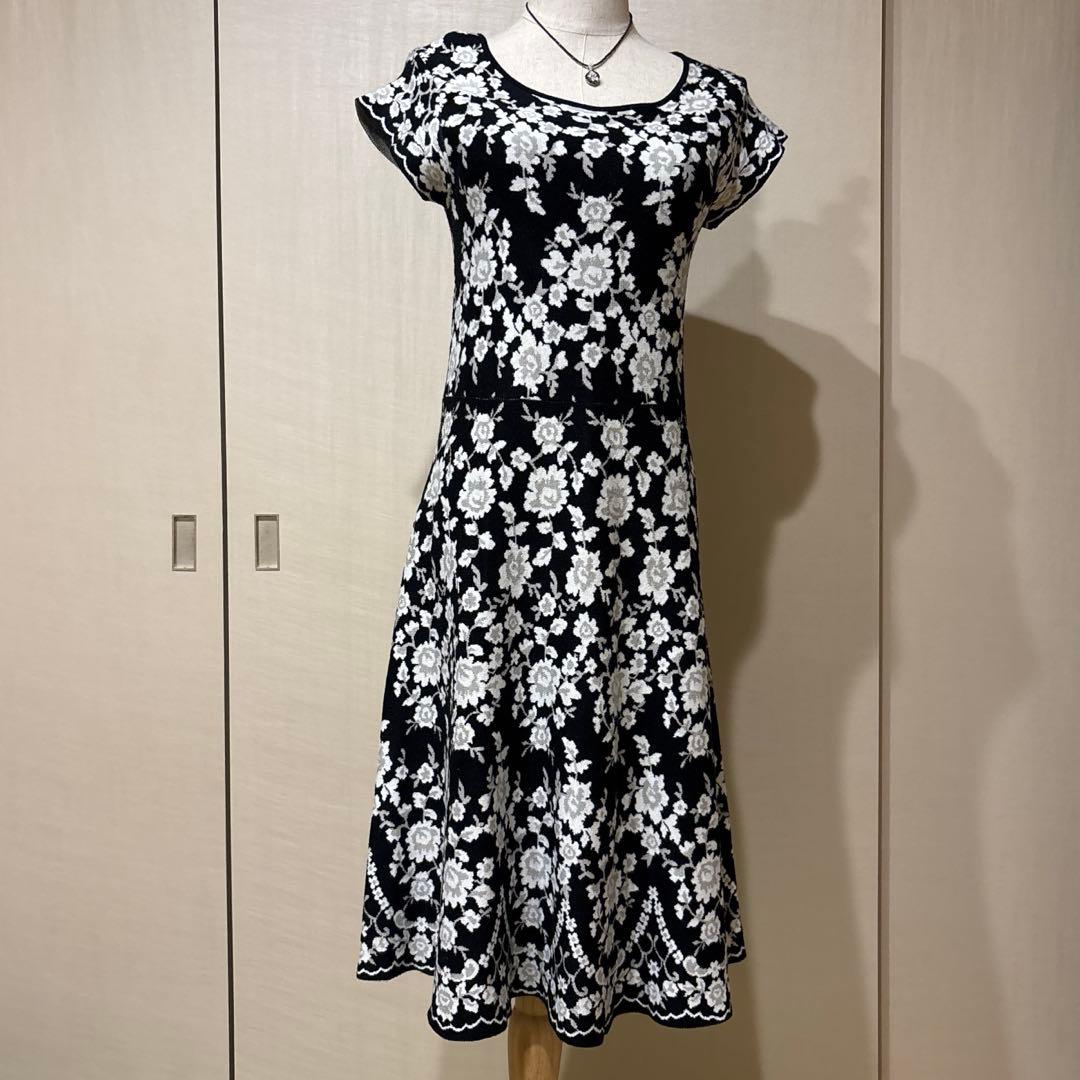 フランコフェラーロ】素敵なニットワンピース - メルカリ