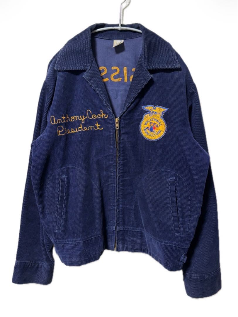 FFA 80s ネイビー ジャケット 40サイズ YKK 80s FFA MISSISSIPPI ネイビー ジャケット 40サイズ YKK - メルカリ