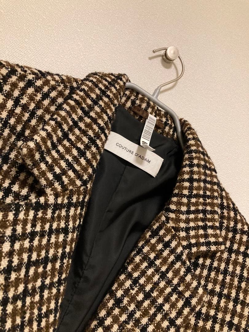 COUTURE DADAM COCOON CHESTERFIELD COAT