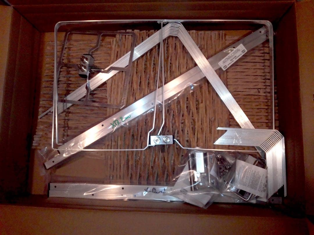 Wimo 2m用アンテナX-Quad 6×2エレメント 未使用品 L108790321