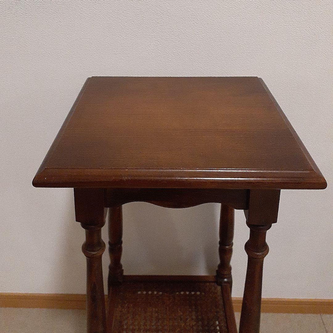 karimoku】 コロニアル＊花台＊サイドテーブル - メルカリ