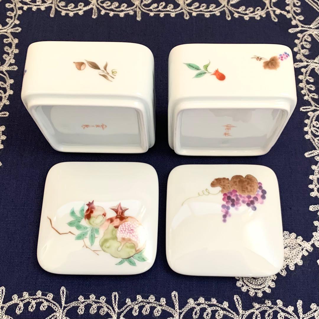 こちらはパンダ様専用です 深川製磁 豊穣 ペア蓋物 新品未使用 - メルカリ