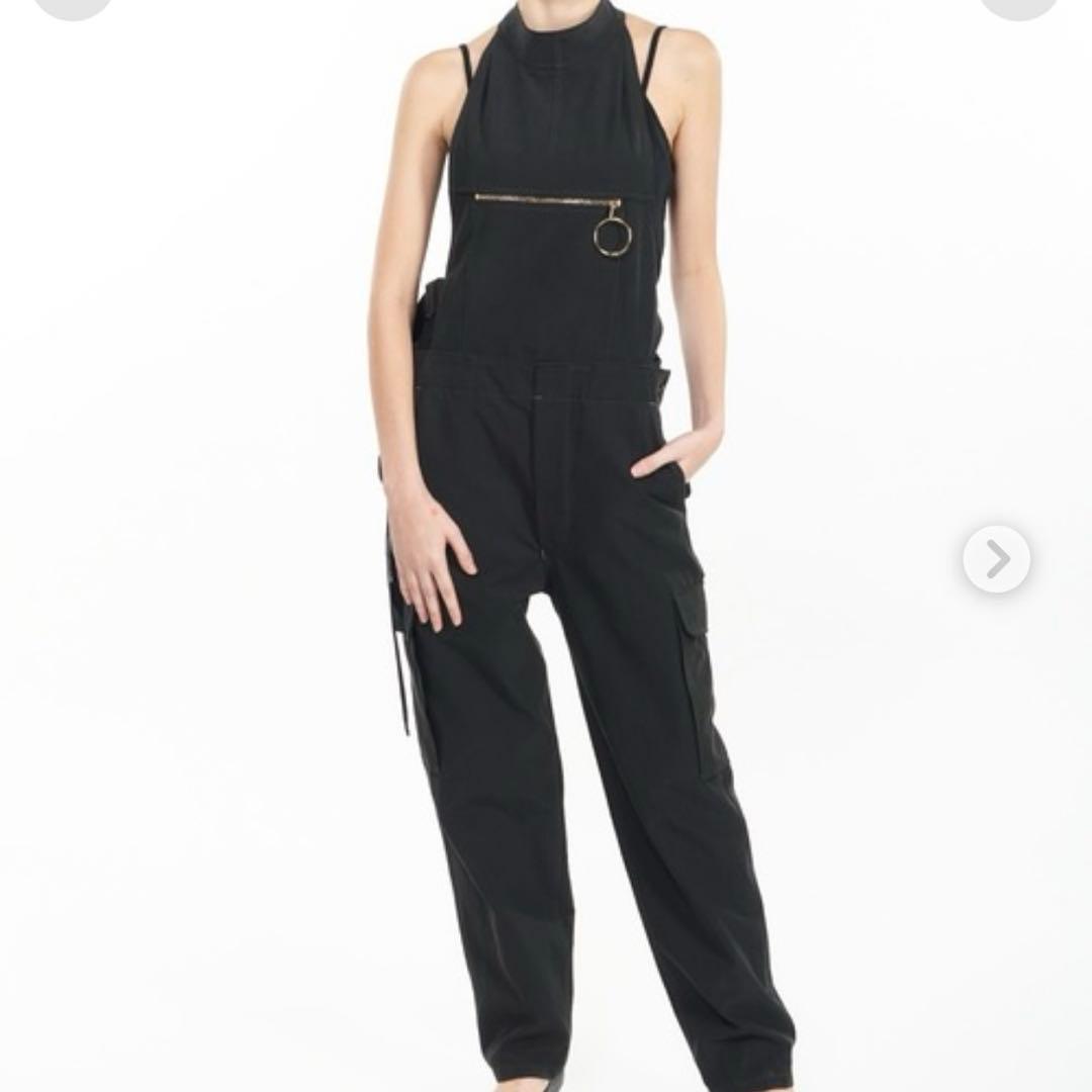 フォトコピュー サロペットPHOTOCOPIEU フォトコピュー ブラック