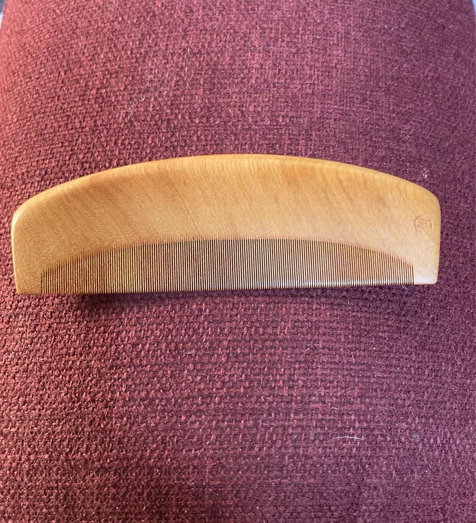 【お六櫛】とき櫛　4寸　超細歯 『極』 みねばり b83a65e1a0bfa8f31ad9ec865d63c6