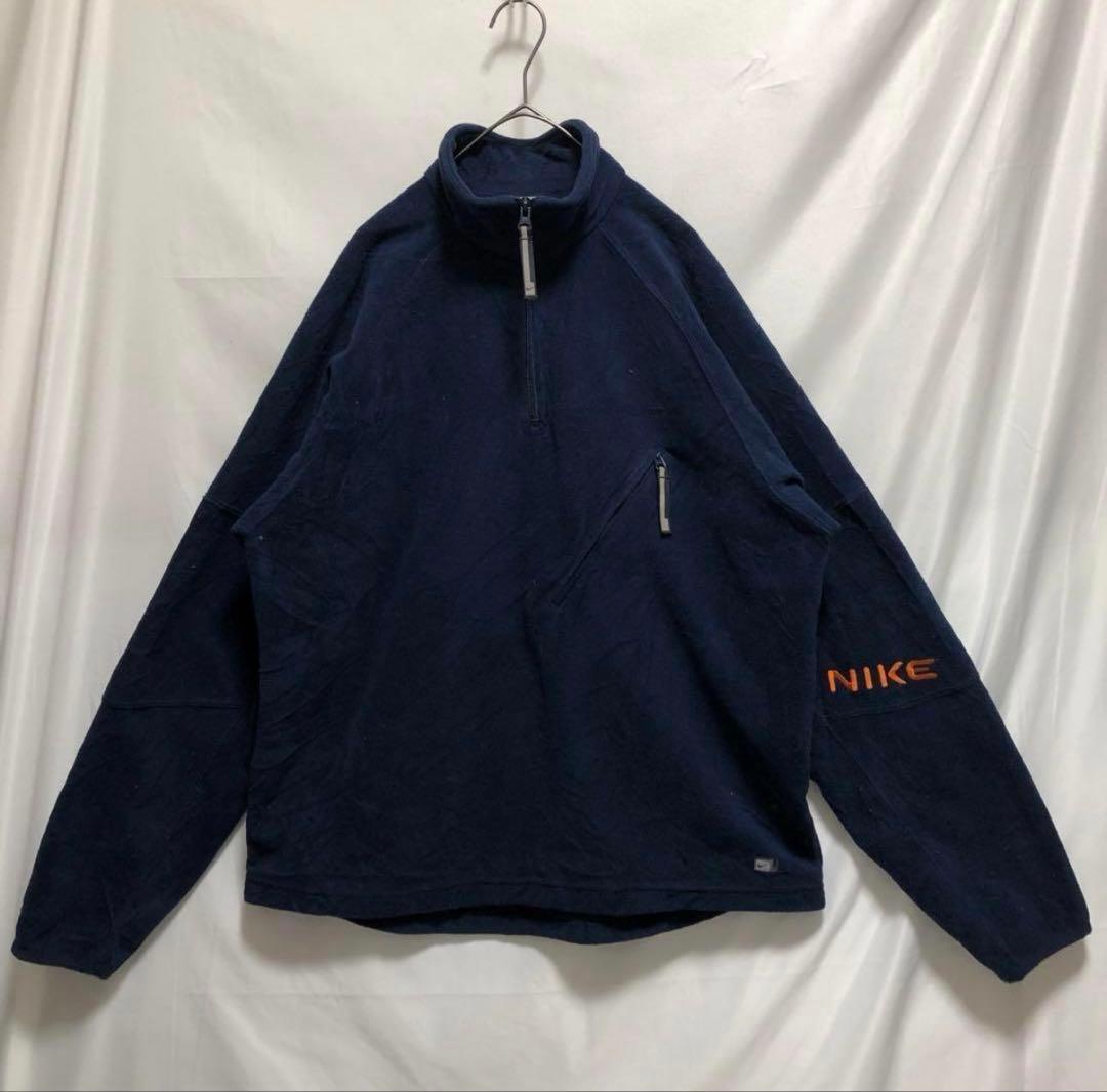 00s ビンテージ オールド NIKE ナイキ テック プルオーバー フリース c163be2158ef6639a995338f5eb8c1