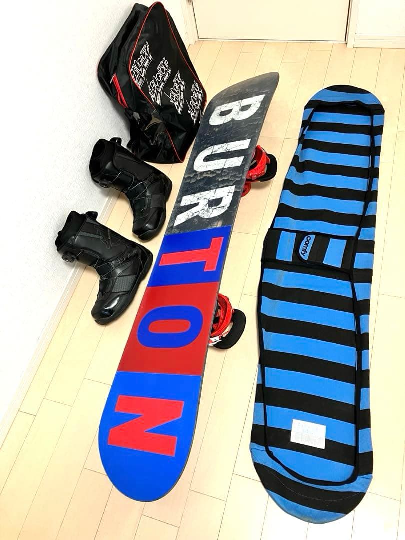 バートン BURTON 158cm スノーボード3点セット 大阪手渡可能！