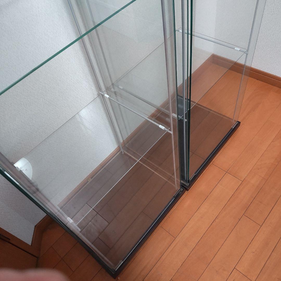 IKEA デトルフ 2台 『引取限定』ガラスショーケース - メルカリ