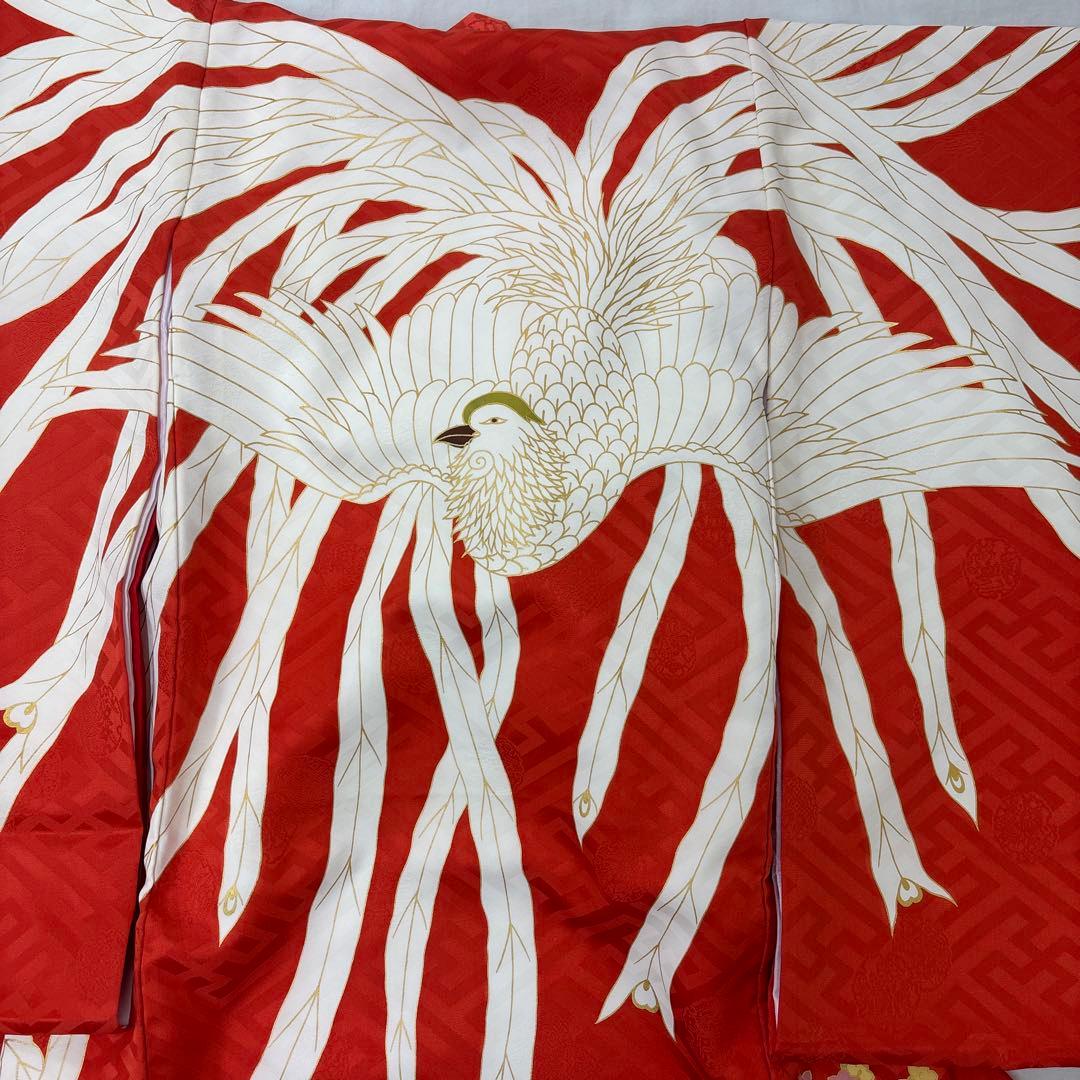 新品正絹産着（お祝着）特撰京友禅伝統白上げ工芸染 本