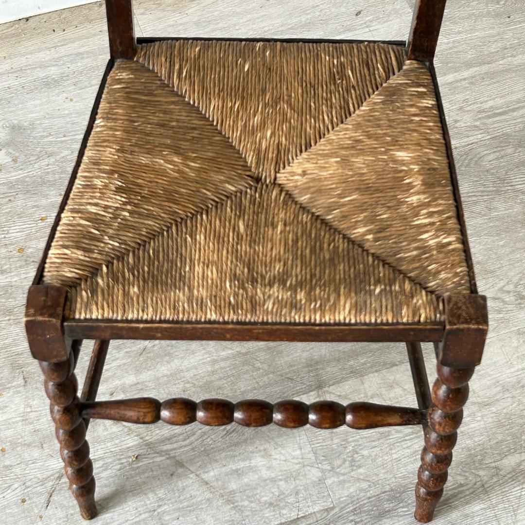 イギリス アンティーク 家具 藁編み チェア 1900年頃 椅子 588A - メルカリ