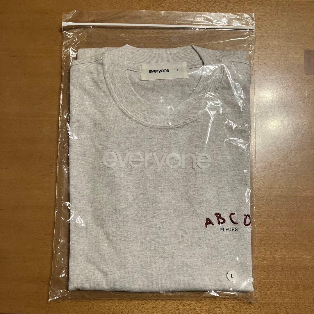ABCD FLEURS everyone T-SHIRTS L【新品、未使用】