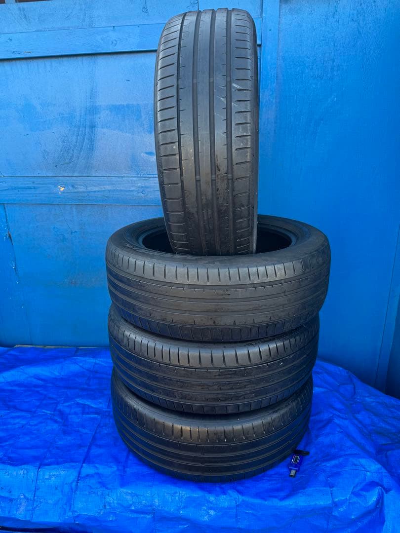 225/55/R19 99WファルケンAZENIS夏タイヤ4本セット年式23