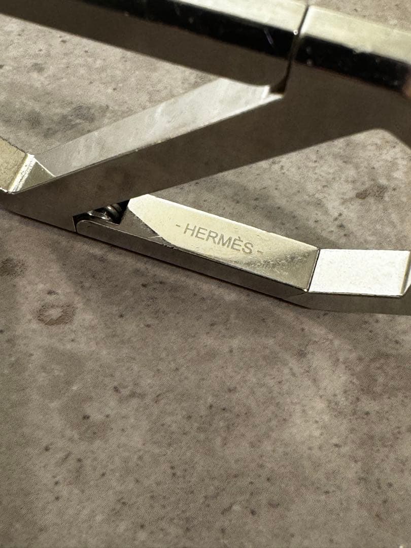 廃盤限定希少！エルメス・DELTA・キーリング・カラビナ - メルカリ