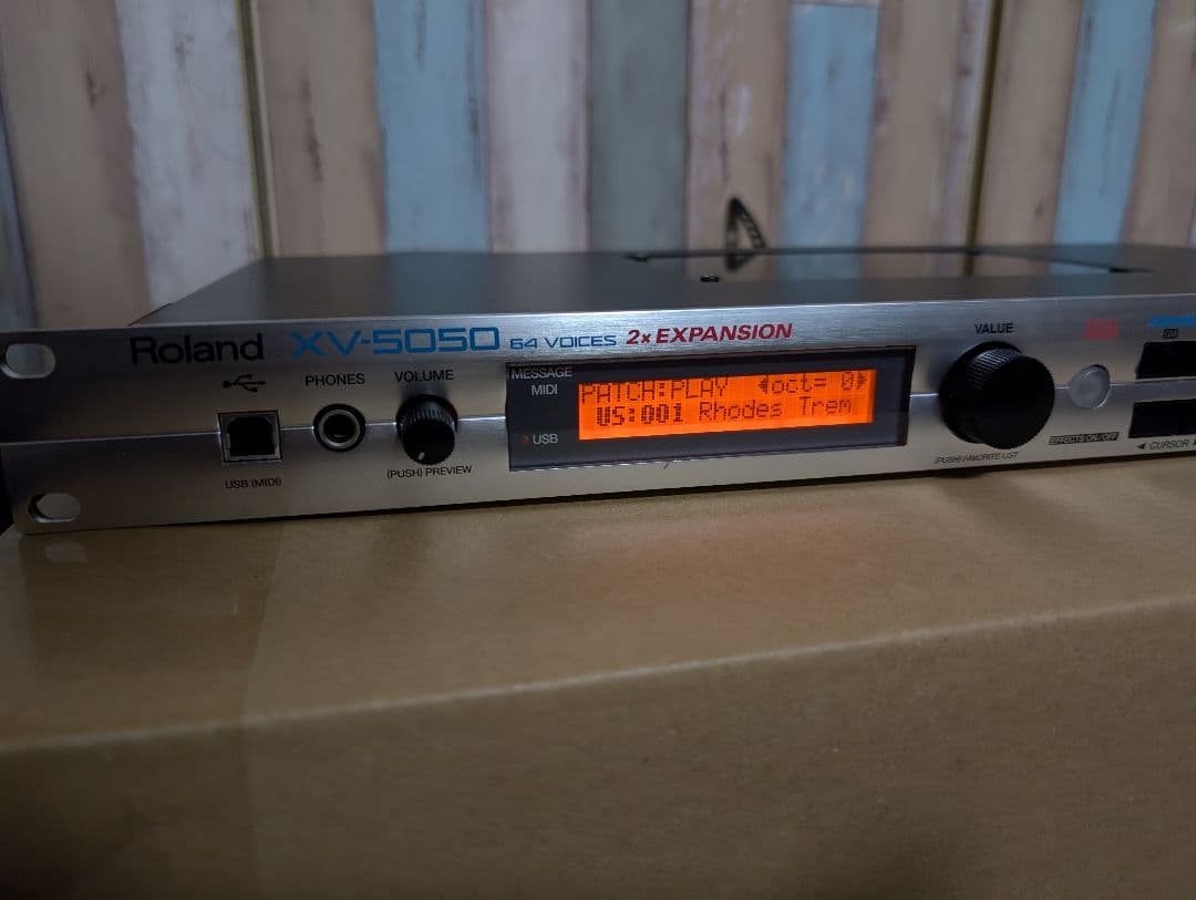 ROLAND ローランド XV-5050 ハードウェア音源 64ボイス - メルカリ