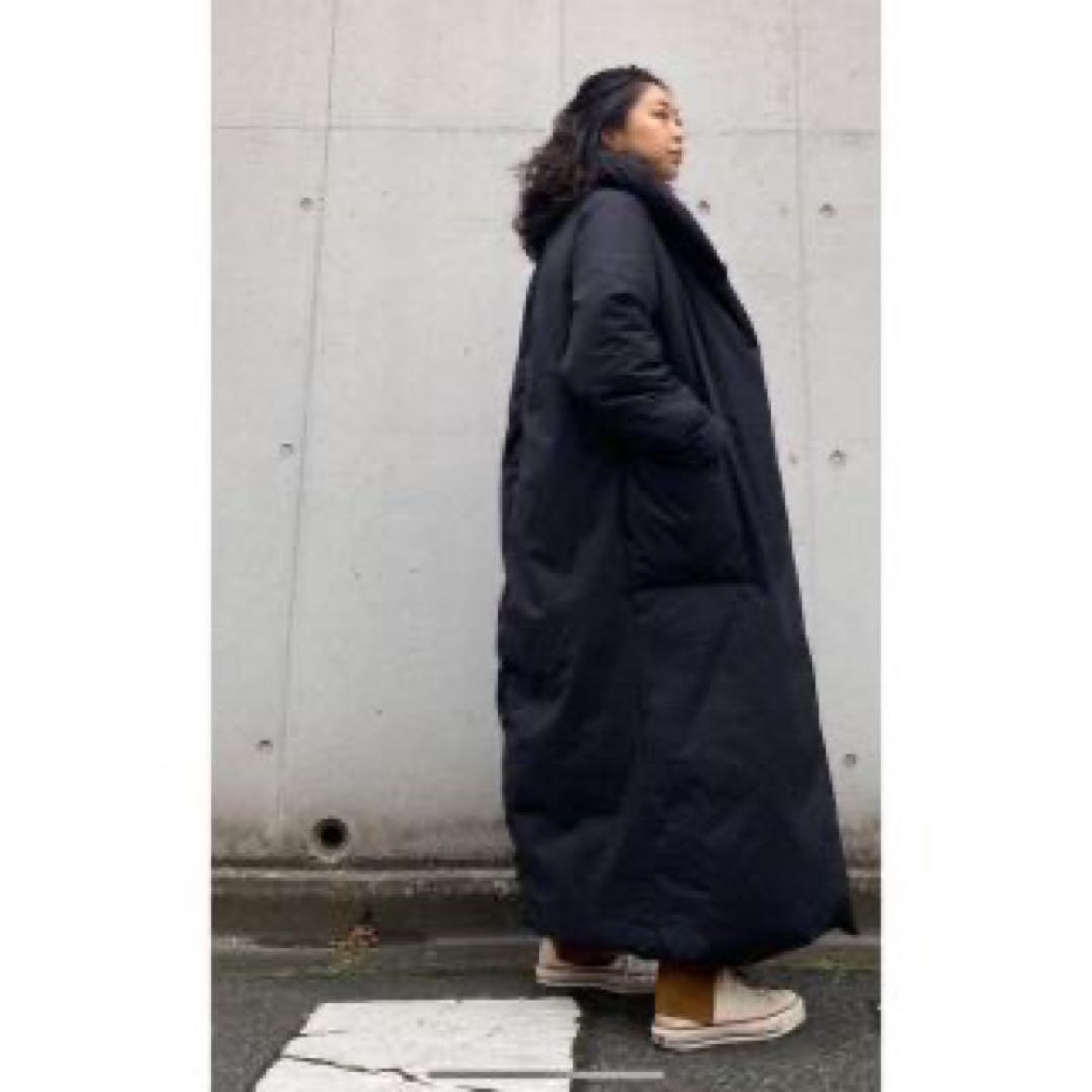 新品】シールームリン Stand Collar ロングダウンコート黒 - メルカリ