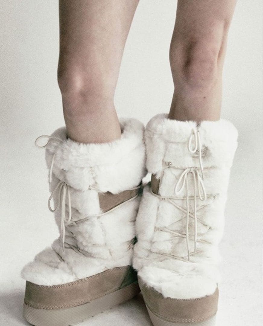 BAD BLOOD バッド・ブラッド エスキモー ブーツ ファーブーツ - メルカリ