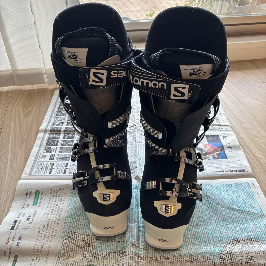 Salomon サロモン スキー板&ポール&ブーツ（26.5cm） セット