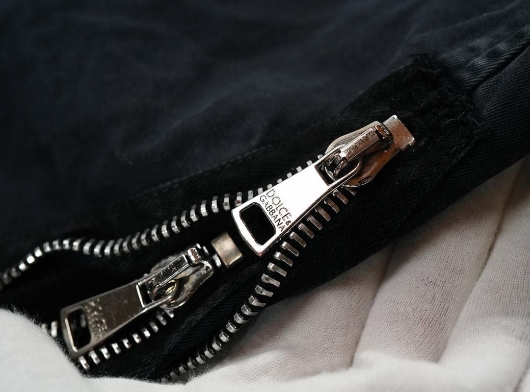 イタリア製 00s DOLCE & GABBANA ダブルジップ カーゴパンツ - メルカリ