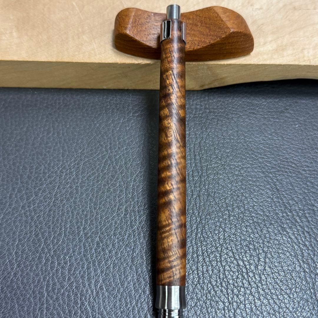 196ハワイアンコアカーリー 木製シャーペン 濃色 最強低重心R ステンレス