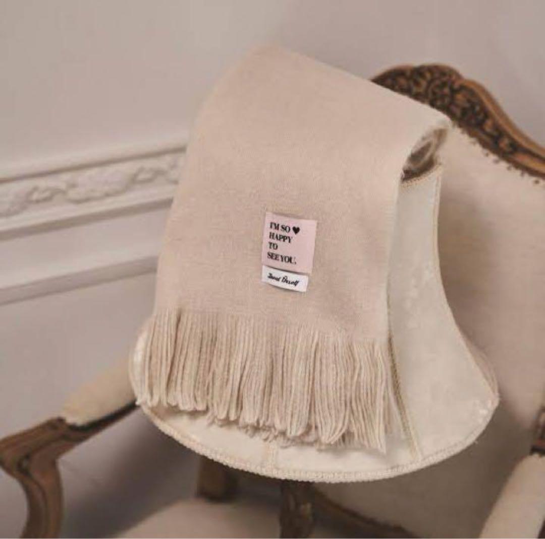 トリートユアセルフ マフラー ピンク Treat Ürself 新品未使用未開封