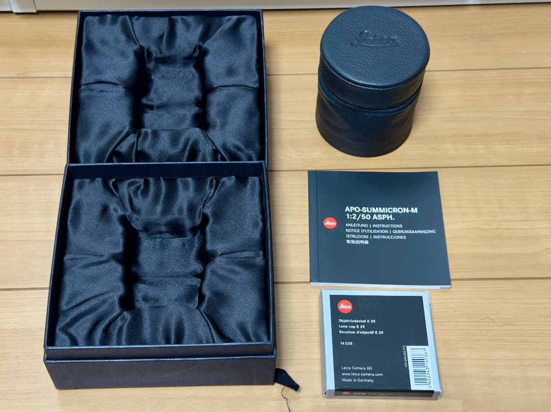 [箱のみ] LEICA APO-SUMMICRON-M 1:2/50mm