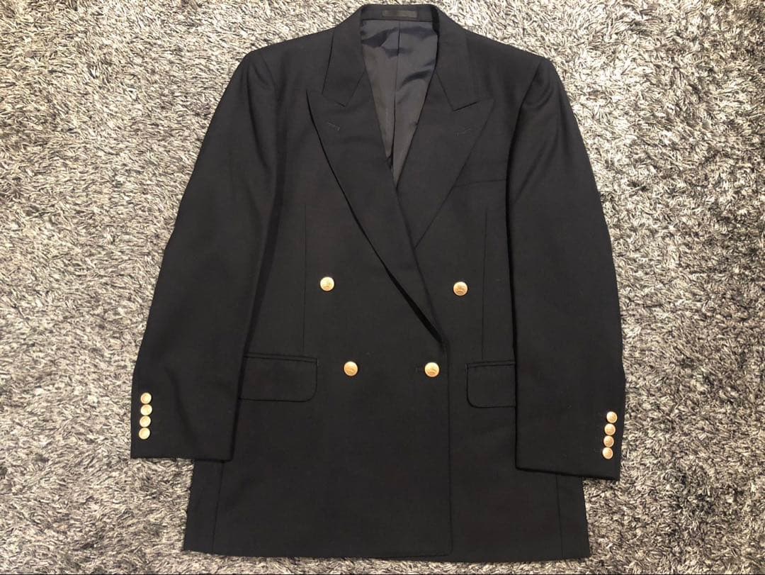 美品希少】Lサイズ バーバリー ダブルブレステッド金ボタン Burberrys