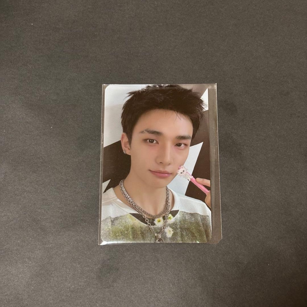 stray kids スキズ ヒョンジン メンプロ ネックレス 南京錠 トレカ