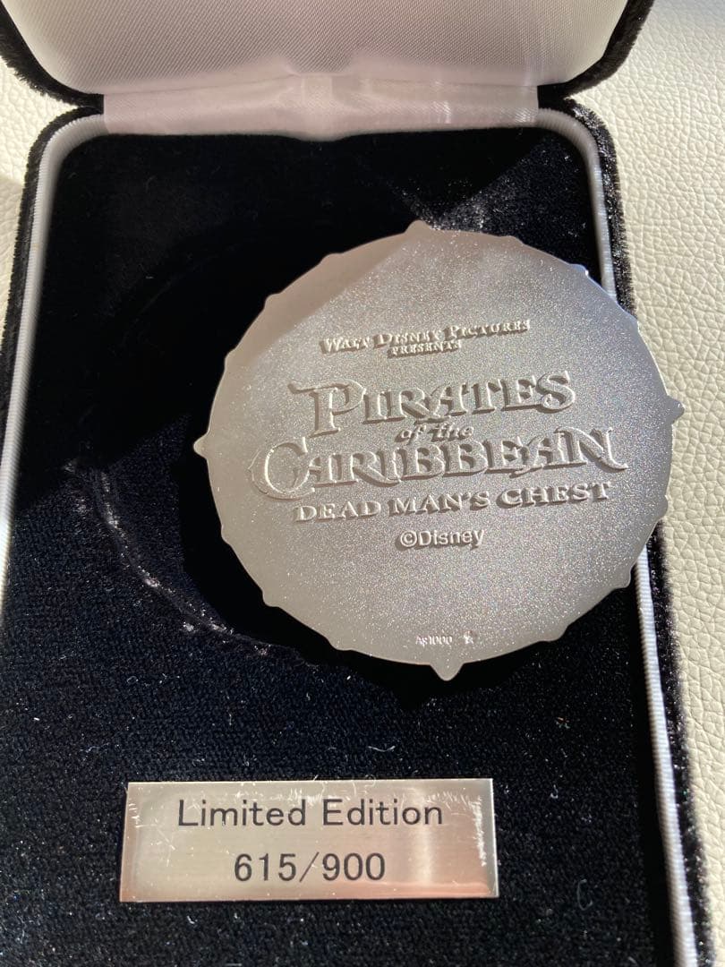 パイレーツ・オブ・カリビアン 純銀製メダル 約113g