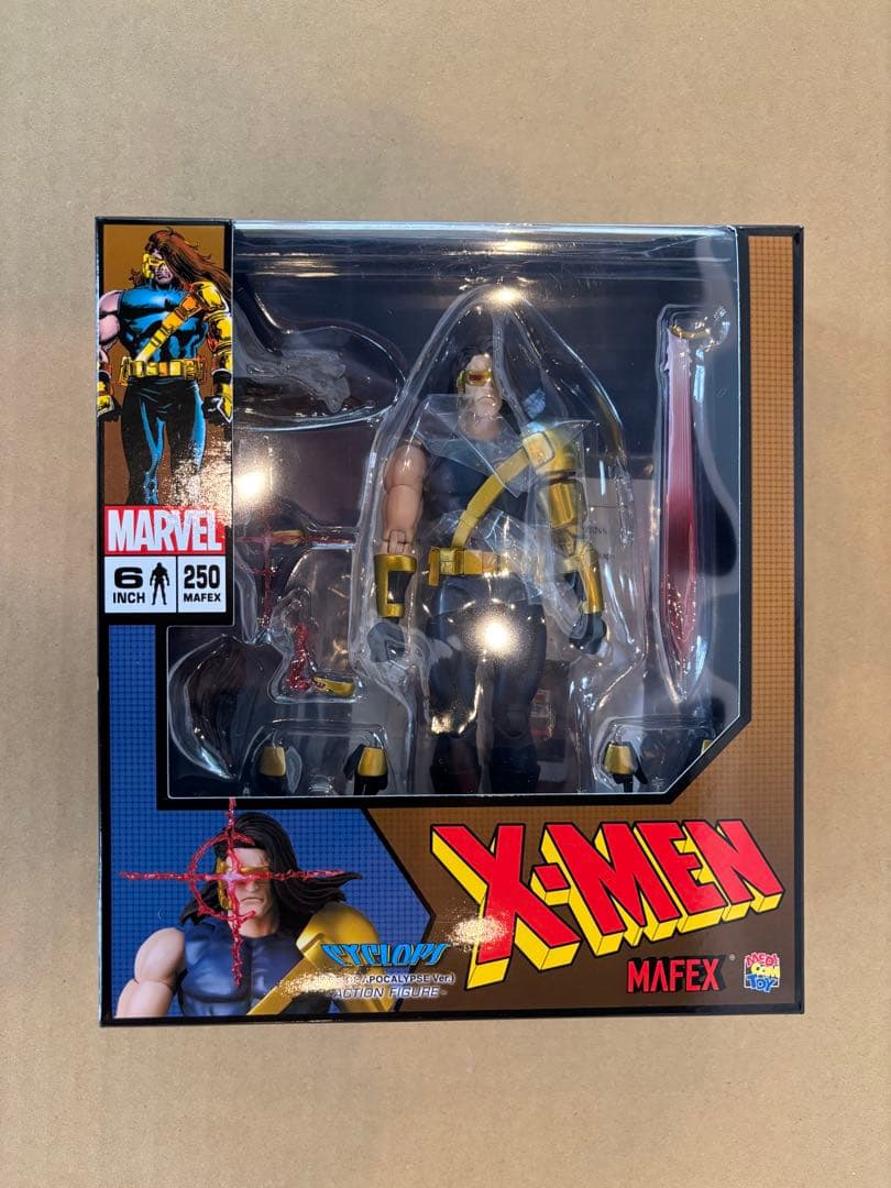アメコミ MAFEX CYCLOPS AGE OF APOCALYPSE Ver. h MEDICOM TOY - MAFEX CYCLOPS(AGE OF APOCALYPSE Ver.)