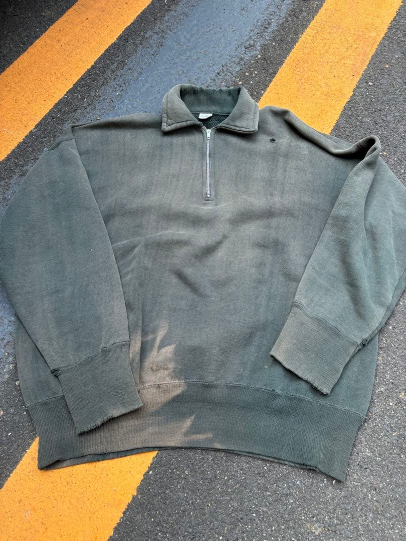 トップス 50s half zip sweat fade green Sweat Half Zip(S 125:Fade Green): ALL｜jackman日本公式サイト
