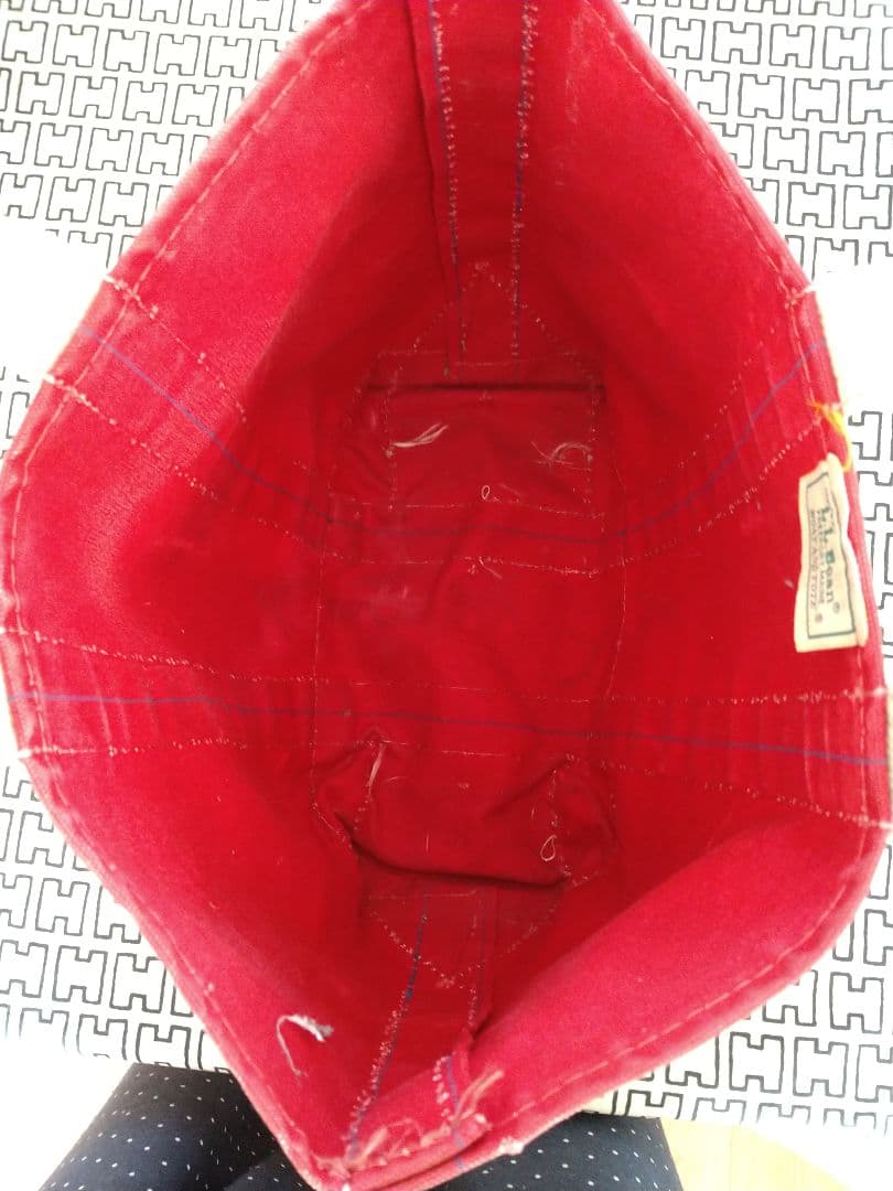 L.L.Bean 80'トートバッグ.2トーンタグ