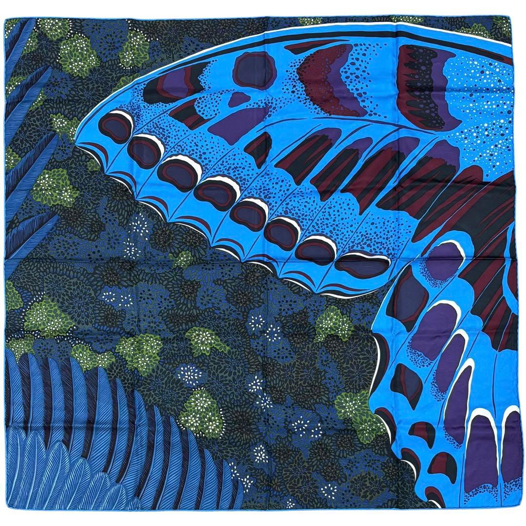 HERMES カレ90 森のエスプリ L'ESPRIT DE LA FORET Hermes Scarf 