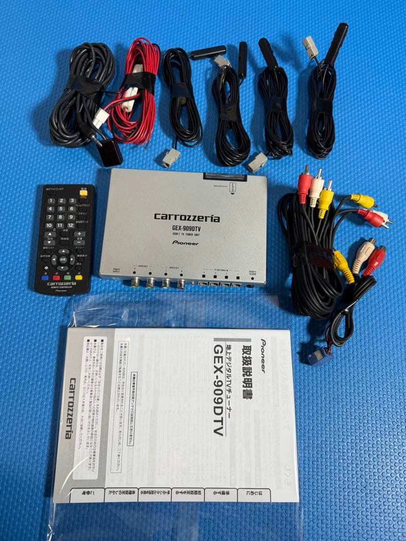 カロッツェリア GEX-909 DTVチューナーユニットセット - メルカリ