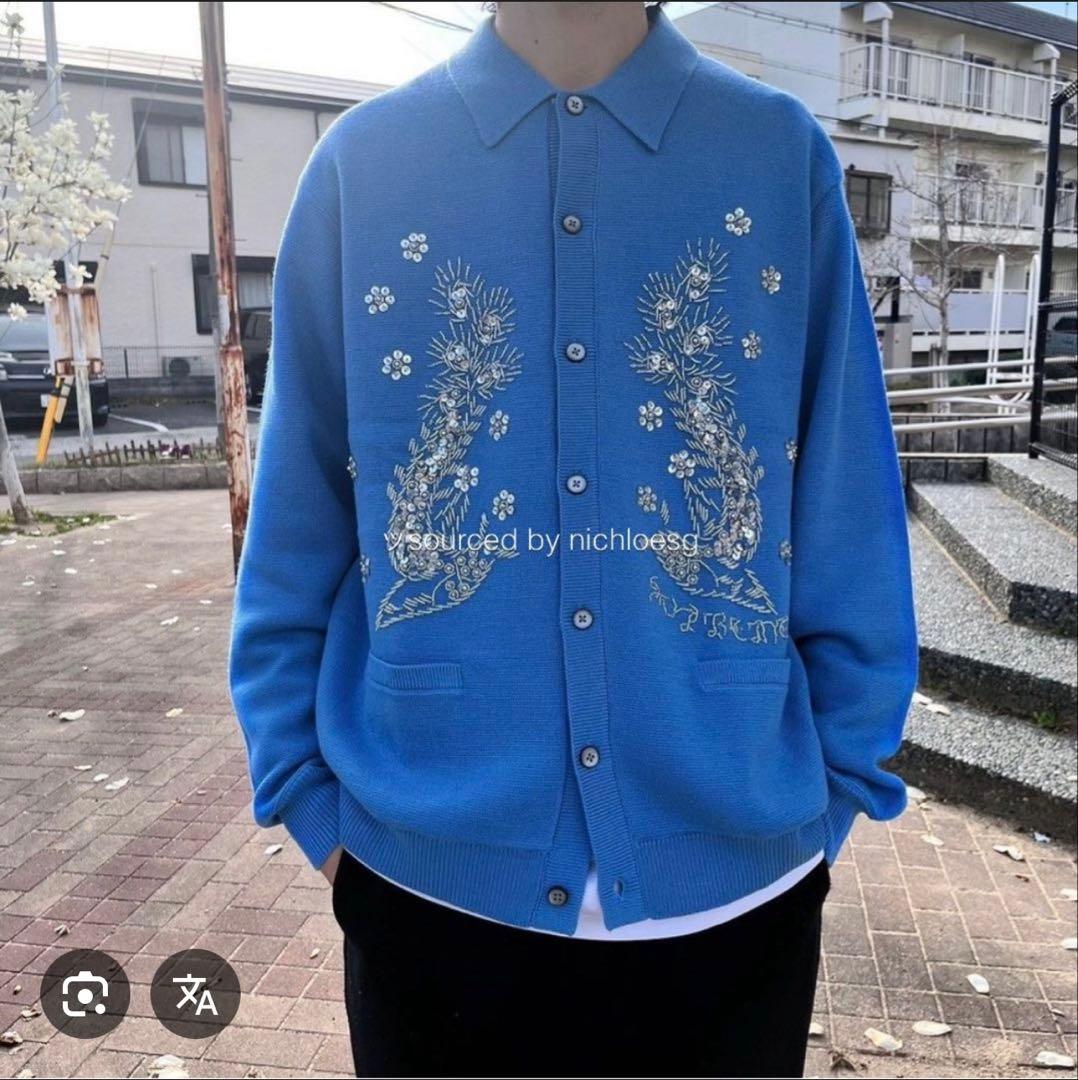 Supreme Beaded Applique Cardigan シュプリーム - メルカリ