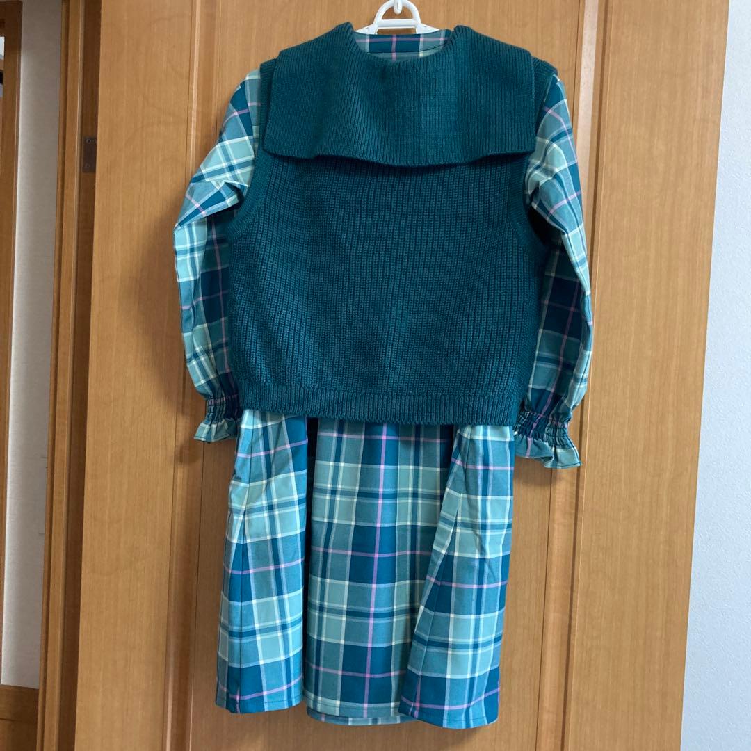 ANNA SUI mini ワンピース/ニットベスト セット 140 - メルカリ