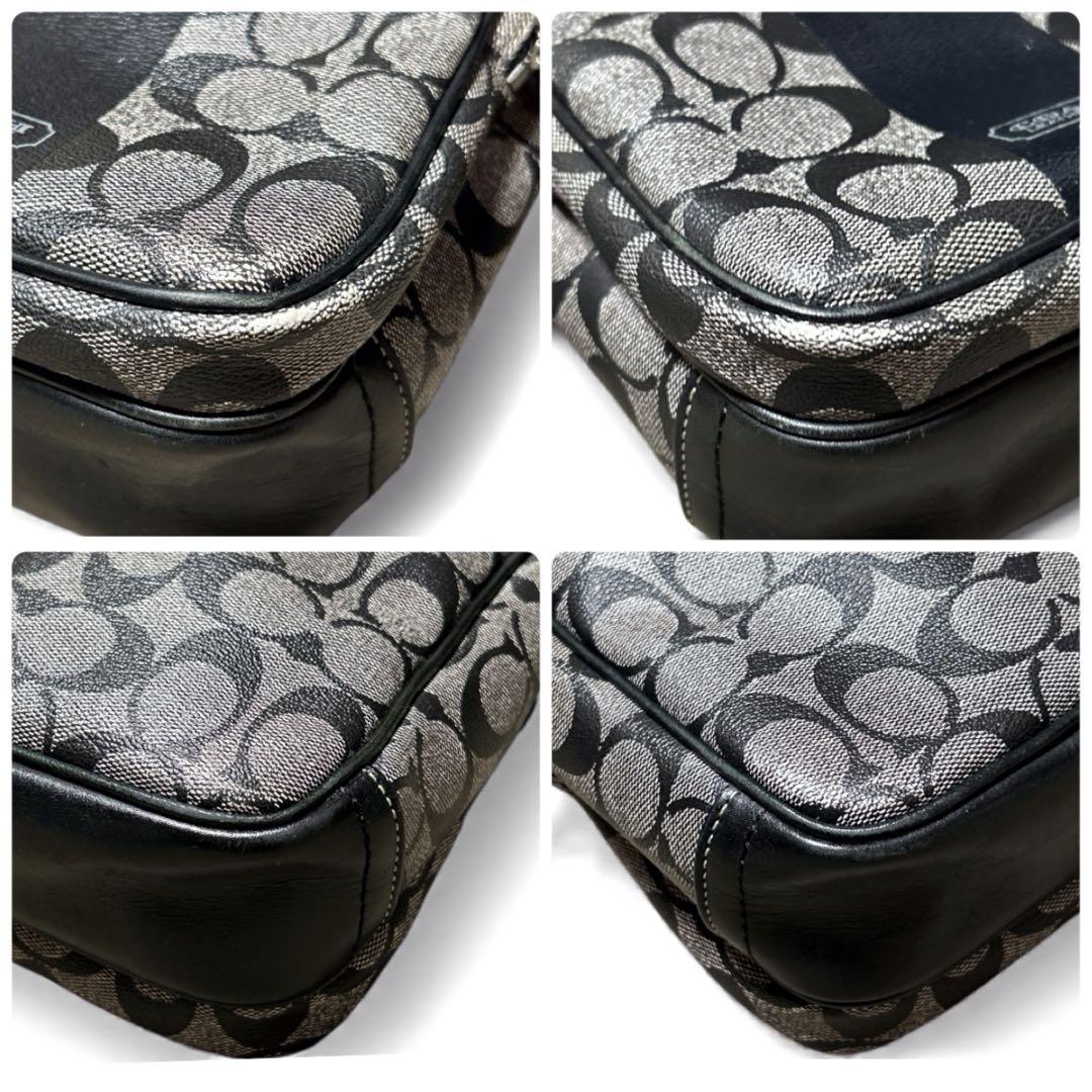 大人気✨️COACH ショルダーバッグ F70078 ヘリテージブラック コーチ