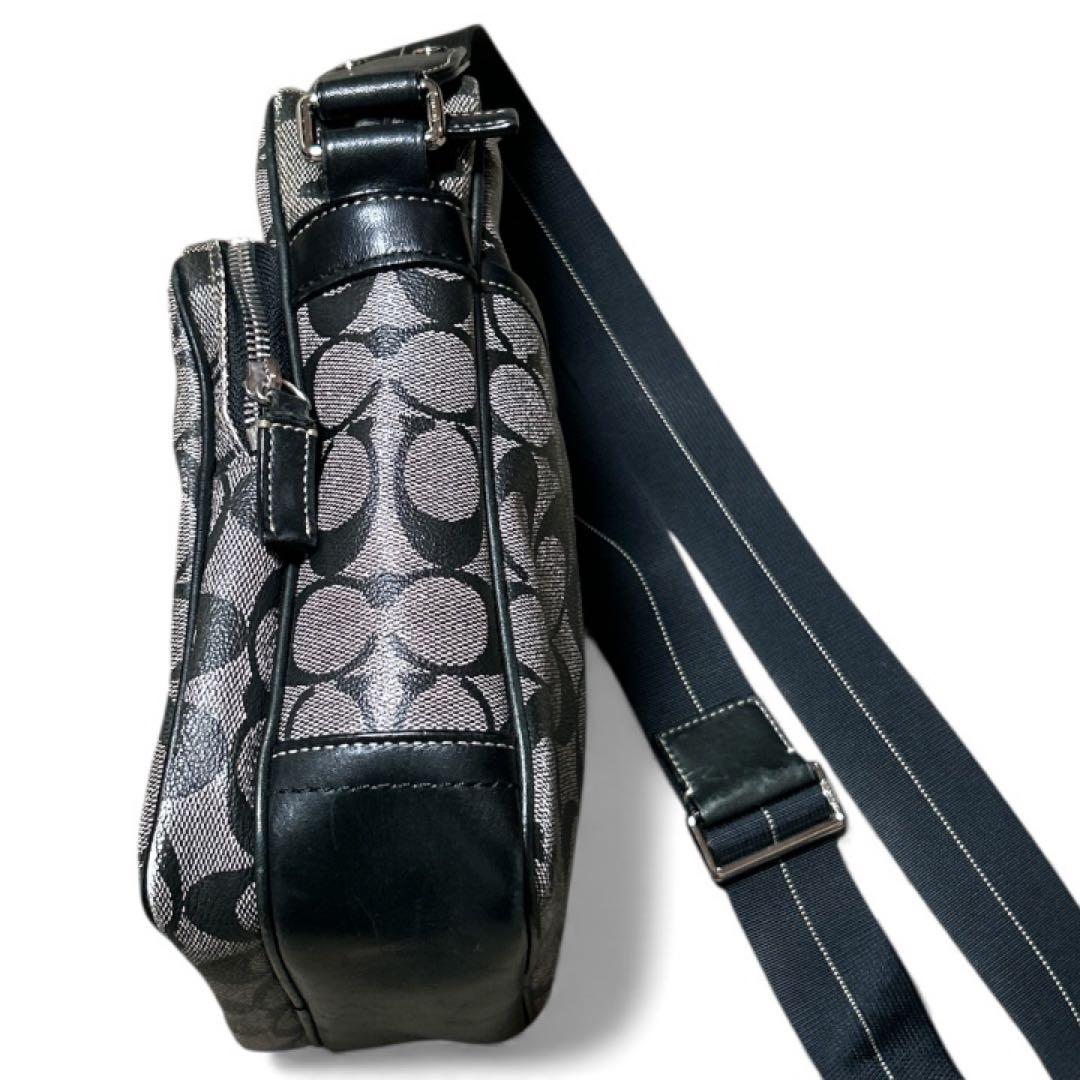 大人気✨️COACH ショルダーバッグ F70078 ヘリテージブラック コーチ