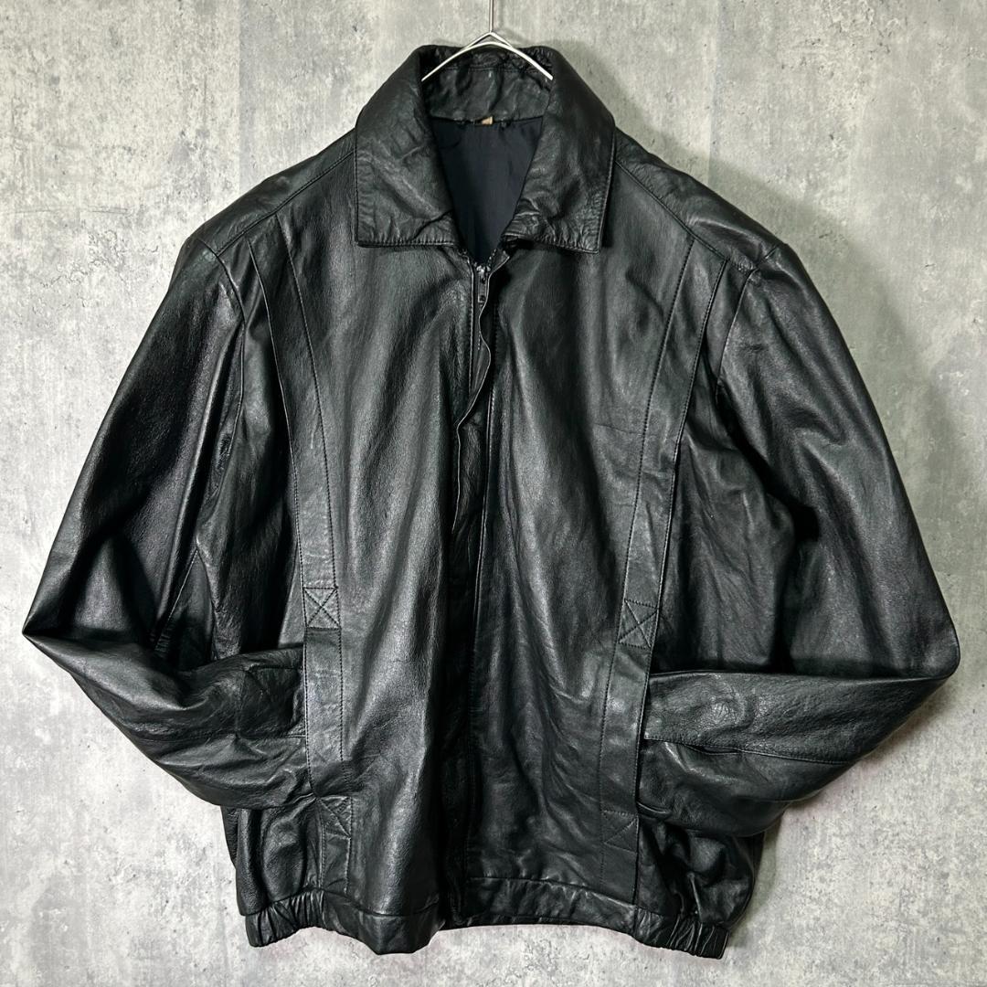 ヴィンテージ レザージャケット 本革 - 90s vintage レザージャケット
