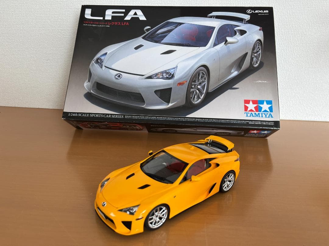 組立完成品】タミヤ 1/24 レクサス LFA - メルカリ