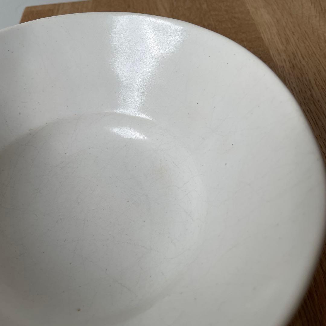 安藤雅信 リムボウル イタリアボウル 白乳艶釉薬 2客