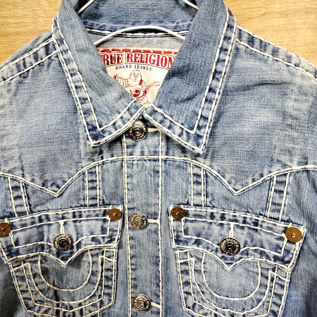 2月限定プライス io着用 TRUE RELIGION デニムセットアップ - メルカリ