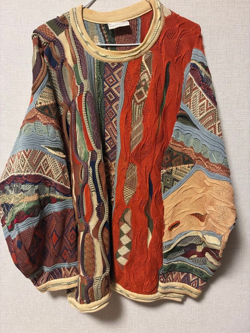 k*n様 COOGI Special Multi Earth Color New - COOGI Classic Crew in Orange and Black