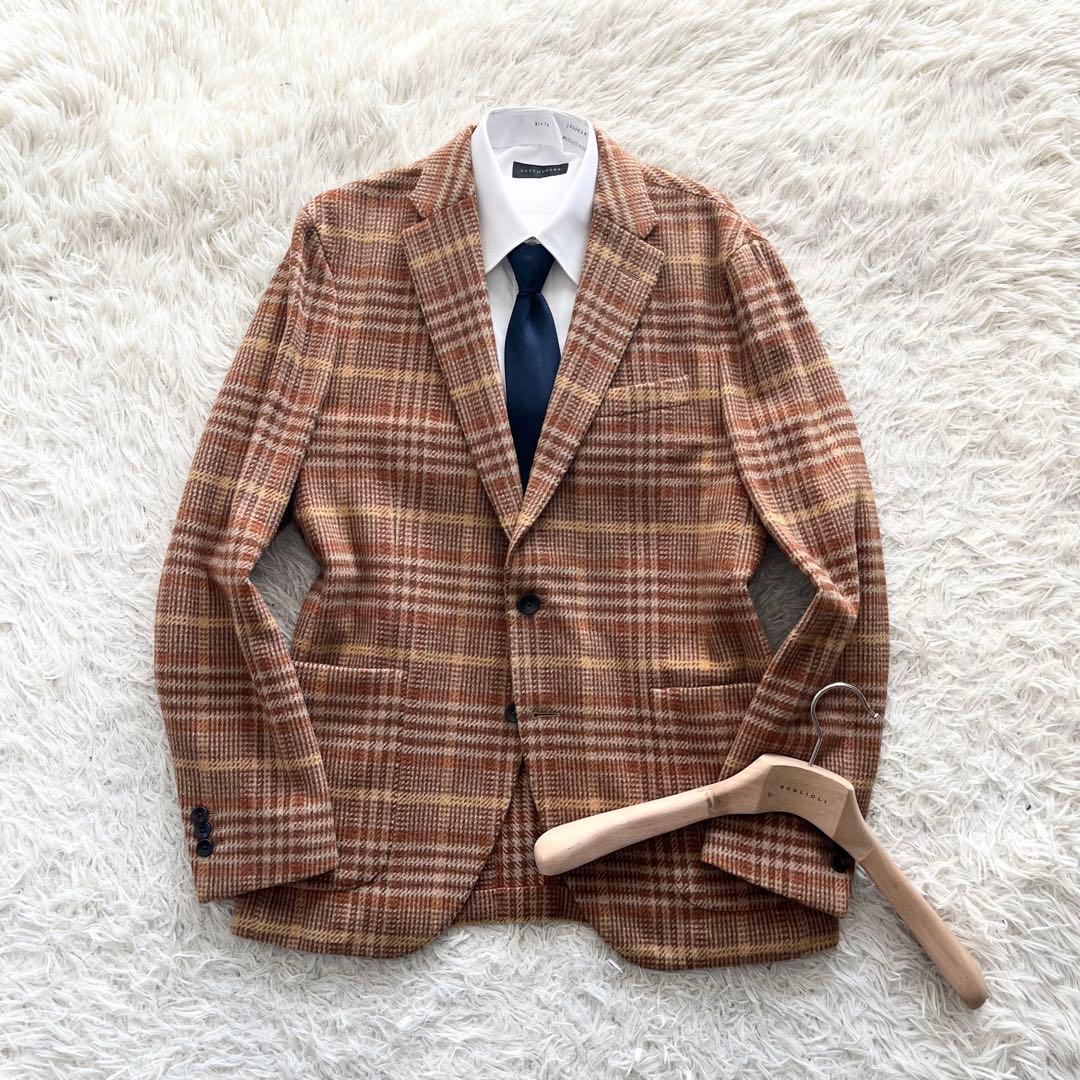 <極美品>BOGLIOLI dover カシミヤウール ジャケット サイズ50 極美品>BOGLIOLI dover カシミヤ ウール ブラウンジャケット50 - メルカリ