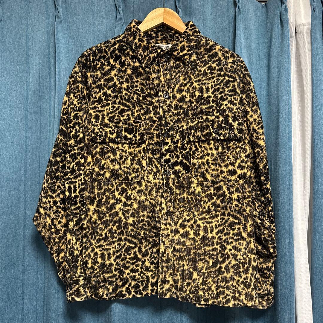 COOTIE PRODUCTIONS レオパード柄長袖シャツ M - メルカリ
