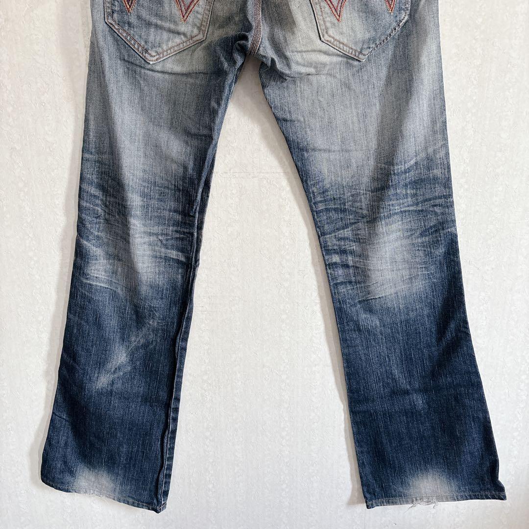 00s【archive】grunge denim pants/Y2K/opium - メルカリ