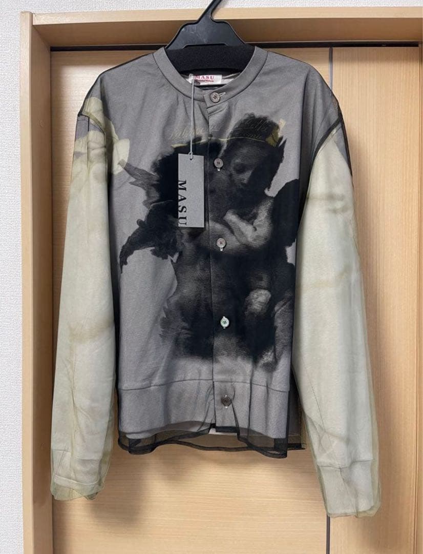 MASU BLURRED ANGEL CARDIGAN(WHITE) 46 - メルカリ