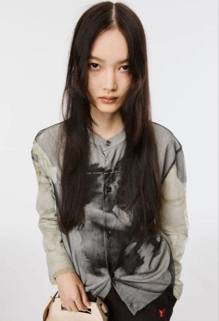 MASU BLURRED ANGEL CARDIGAN(WHITE) 46 - メルカリ