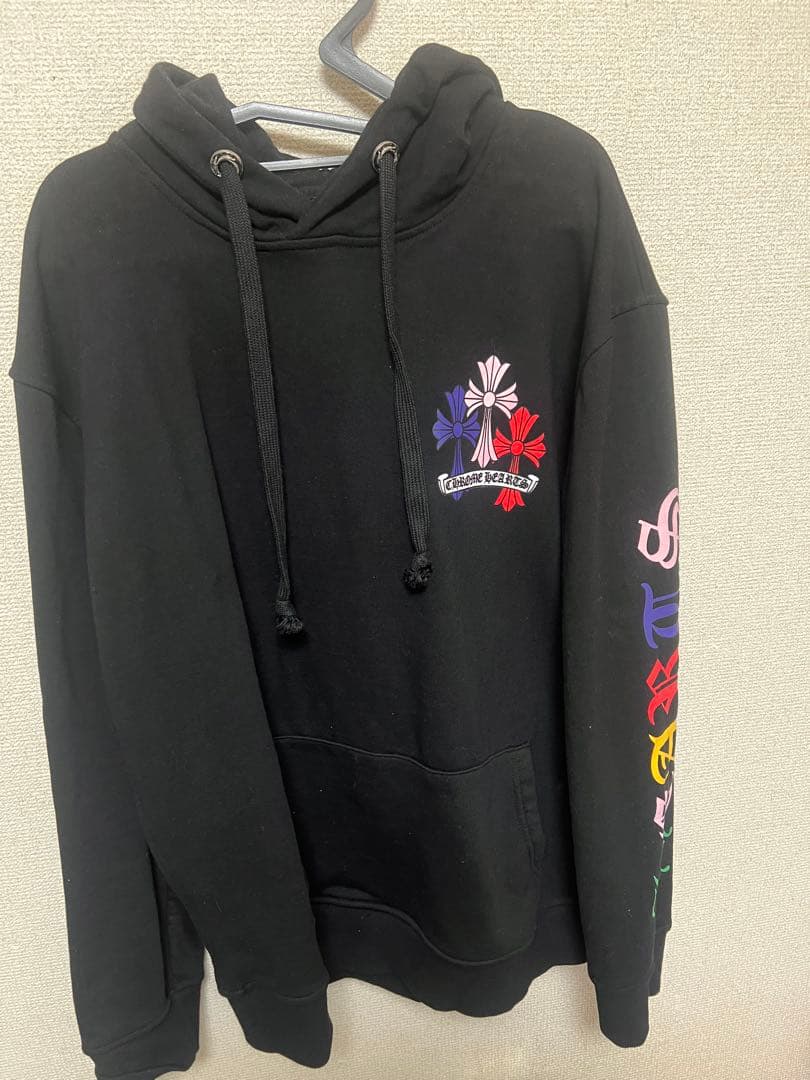 クロムハーツマルチカラーパーカー CHROME HEARTS クロムハーツ マルチカラーパーカー 黒 | chromehearts